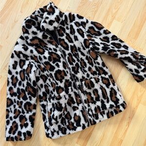 Leopard Print Top Shop Jacket